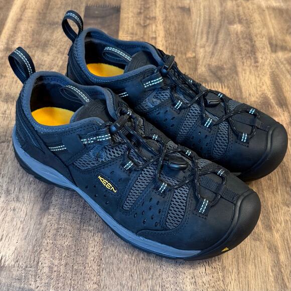 KEEN Atlanta Cool II Steel Toe Shoe Utility Low Safety ESD Work Black Men’s 8EE main image 9
